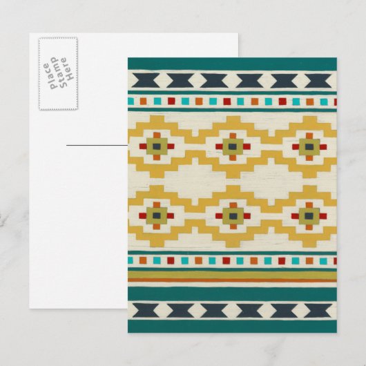 Southwest Geometry III Briefkaart (Voorkant / Achterkant)