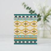 Southwest Geometry III Briefkaart (Staand voorkant)