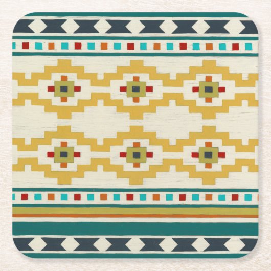 Southwest Geometry III Kartonnen Onderzetters (Voorkant)