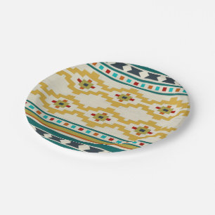 Southwest Geometry III Papieren Bordje