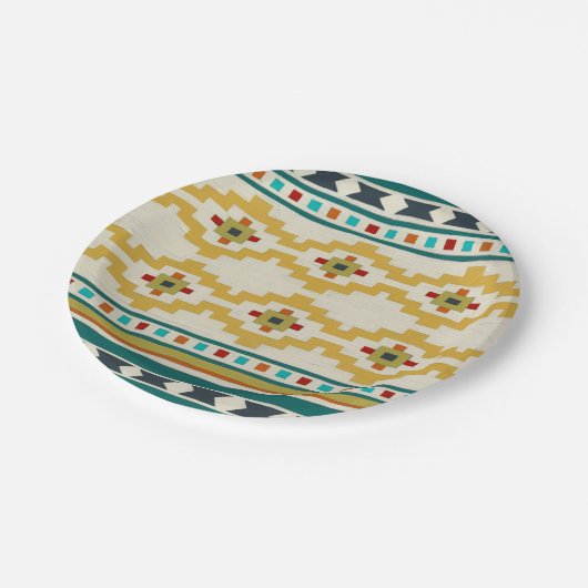 Southwest Geometry III Papieren Bordje (Gekanteld)