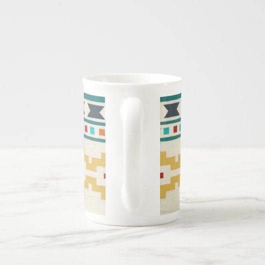 Southwest Geometry III Porselein Kop (Achterkant)