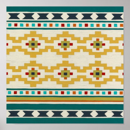 Southwest Geometry III Poster (Voorkant)