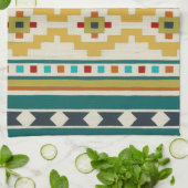 Southwest Geometry III Theedoek (Gevouwen)