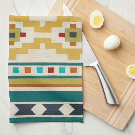 Southwest Geometry III Theedoek (Quarter Fold)