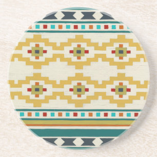 Southwest Geometry III Zandsteen Onderzetter