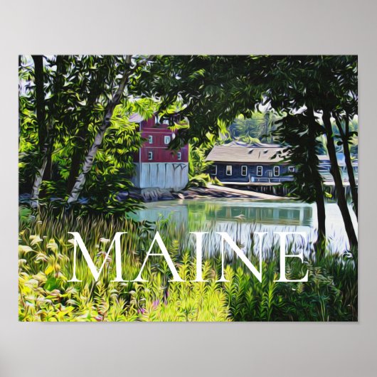 Southwest Harbor Maine Poster (Voorkant)
