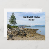 Southwest Harbour op Maine Briefkaart (Voorkant / Achterkant)