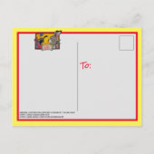 Southwest Hi Hallo Rabbit Quail Souvenir Briefkaart (Achterkant)