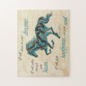 Southwest Horse Jigzaag Puzzle Legpuzzel (Verticaal)