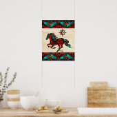 Southwest Horse Poster (Keuken)