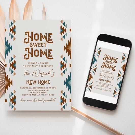 Southwest Housewarming uitnodiging | Huisverwarmin