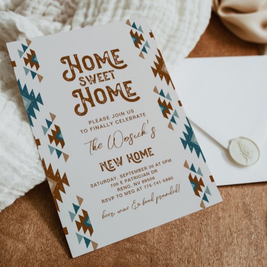 Southwest Housewarming uitnodiging | Huisverwarmin