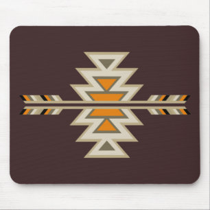 Southwest Indian Design-Brown Muismat