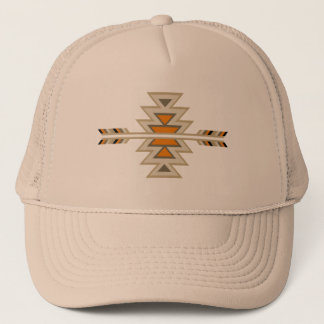 Southwest Indian Design-Brown Trucker Pet