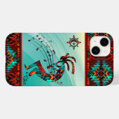 Southwest Kokopell iPhone Case (Achterkant (horizontaal))