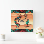 Southwest Kokopell Square Wall klok (Huis)
