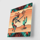 Southwest Kokopell Square Wall klok (Hoek)