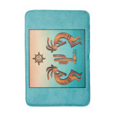 Southwest Kokopelli Bath Mat (Voorkant Verticaal)