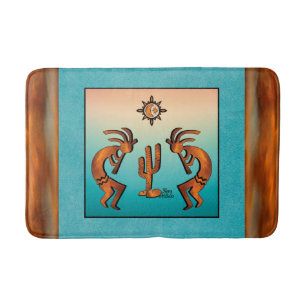 Southwest Kokopelli Bath Mat