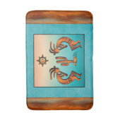 Southwest Kokopelli Bath Mat (Voorkant Verticaal)