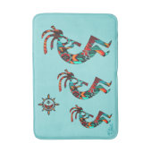 Southwest Kokopelli Bath Mat (Voorkant Verticaal)