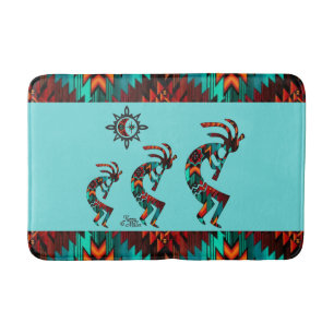 Southwest Kokopelli Bath Mat