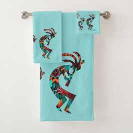 Southwest Kokopelli Bath Towel Set Bad Handdoek
