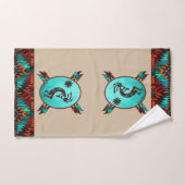 Southwest Kokopelli Bath Towel Set Bad Handdoek (Handdoek)