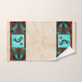 Southwest Kokopelli Bath Towel Set Bad Handdoek (Handdoek)