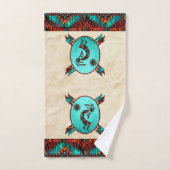 Southwest Kokopelli Bath Towel Set Bad Handdoek (Handdoek)
