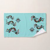 Southwest Kokopelli Bath Towel Set Bad Handdoek (Handdoek)