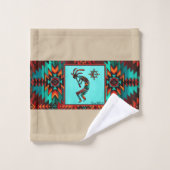 Southwest Kokopelli Bath Towel Set Bad Handdoek (Wasdoekje)