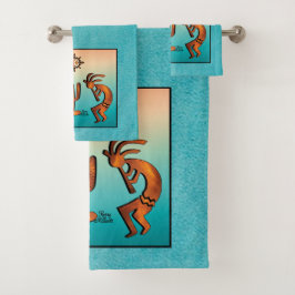 Southwest Kokopelli Bath Towel Set Bad Handdoek