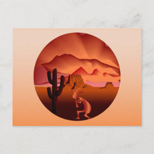 Southwest Kokopelli Briefkaart