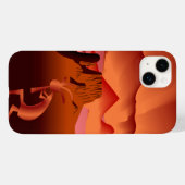 Southwest Kokopelli Case-Mate iPhone Case (Achterkant (horizontaal))