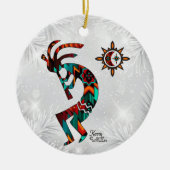 Southwest Kokopelli Ceramic Ornament (Voorkant)