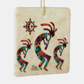 Southwest Kokopelli Ceramic Ornament (Rechts)