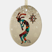 Southwest Kokopelli Ceramic Ornament (Rechts)