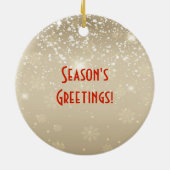 Southwest Kokopelli Ceramic Ornament (Achterkant)