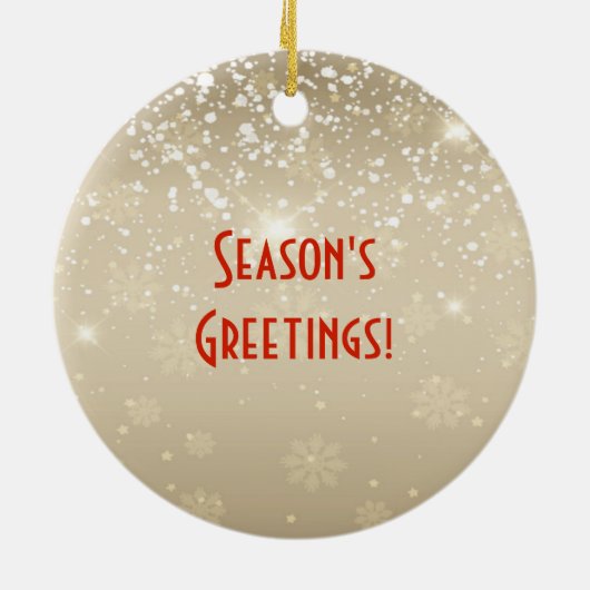 Southwest Kokopelli Ceramic Ornament (Achterkant)