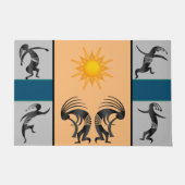 Southwest Kokopelli Dansfeest Deurmat (Voorkant)
