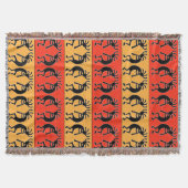 Southwest Kokopelli Deken (Voorkant)