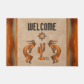 Southwest Kokopelli Doormat Deurmat (Voorkant)