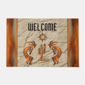 Southwest Kokopelli Doormat Deurmat (Voorkant)