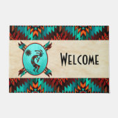 Southwest Kokopelli Doormat Deurmat (Voorkant)