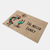 Southwest Kokopelli Doormat Deurmat (Schuin)
