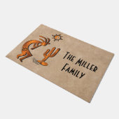 Southwest Kokopelli Doormat Deurmat (Schuin)