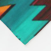 Southwest Kokopelli Fleece Blanket (Hoek)