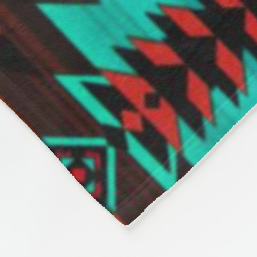 Southwest Kokopelli Fleece Blanket (Hoek)